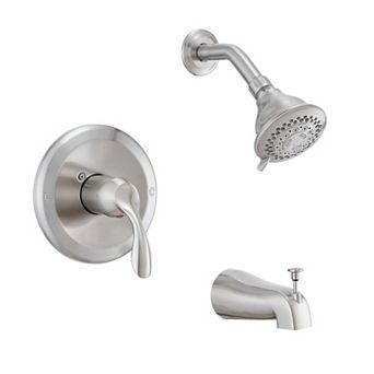 Vintage-Inspired Shower System with Multiple Spray Options and Temperature Control