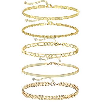 Stackable Chain Bracelets
