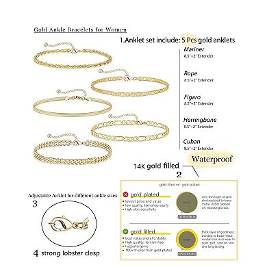 Stackable Chain Bracelets