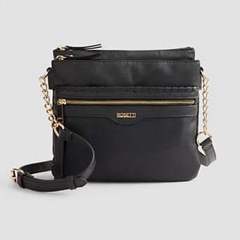 Rosetti Mckayla Multiple Compartments Zipper Crossbody Bag