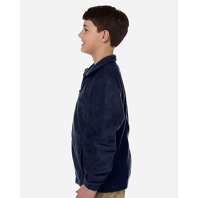 Harriton Youth Full-Zip Fleece