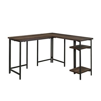 Lufeiya L-Shaped Computer Desk , Corner Home Office Desk for Multiple Monitors, Workspace Table