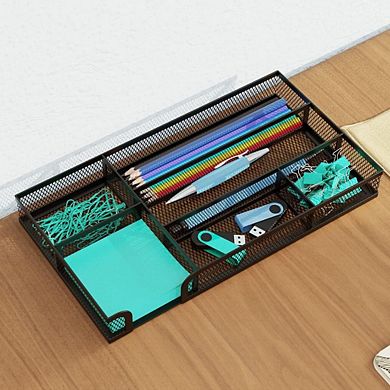 Metal Mesh Drawer Organizer, Small Desk Tray, for Office, Makeup & Vanity