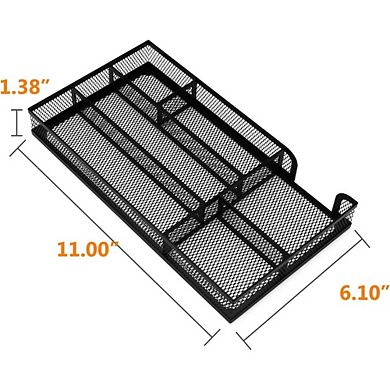 Metal Mesh Drawer Organizer, Small Desk Tray, for Office, Makeup & Vanity
