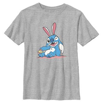 Boys 6-20 Disney's Stitch Easter Bunny Graphic Tee