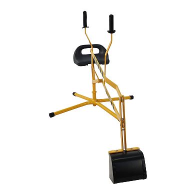 Toy Excavator Riding Sand Dredger Yellow