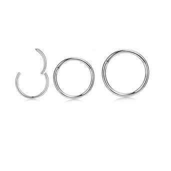Surgical Steel Nose Ring Set
