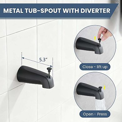 Stylish Shower Faucet for Everyday Comfort