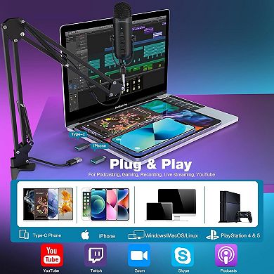 USB Microphone k66k-s and d65k Furry Cover