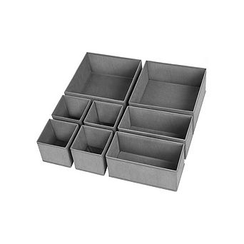 8 pc Drawer Insert For Clothes
