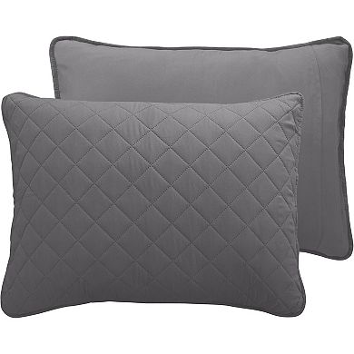 Reversible Twin Quilt Set! Ultra Soft, Lightweight & Water Resistant - All Season Comfort