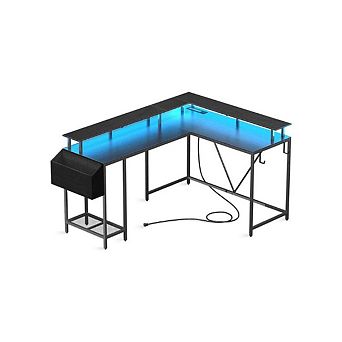 Study Desk With Storage Shelf