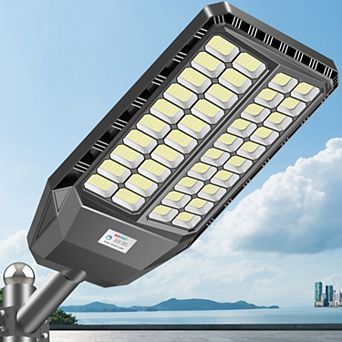 Adewalk Solar Street Light Waterproof, LED Security Solar Flood Light Motion Sensor for Yard