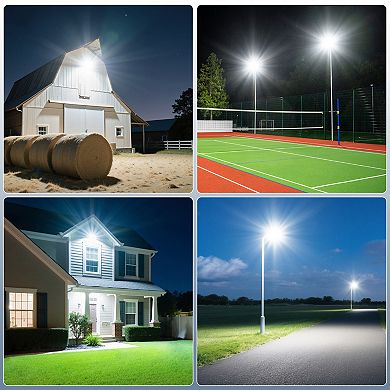 Solar Street Light Waterproof, LED Security Solar Flood Light Motion Sensor for Yard