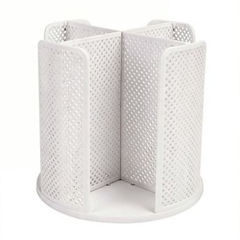 Rotating 4-Compartment Dispenser Coffee Cup Organizer