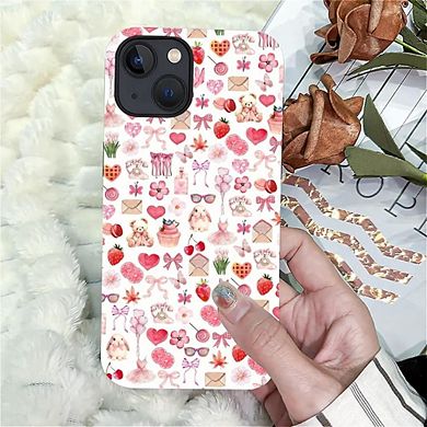 iPhone 13/14 Case, 2-Layer, Shockproof, Cute Design
