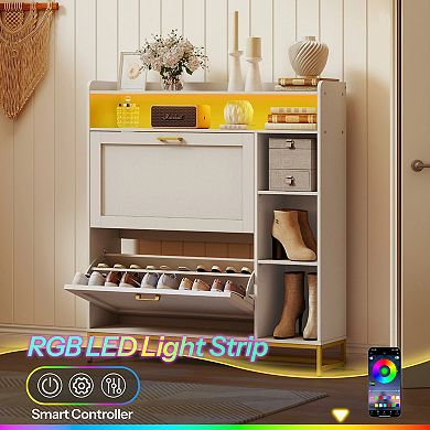 Shoe Cabinet Storage Shoe Organizer Cabinet