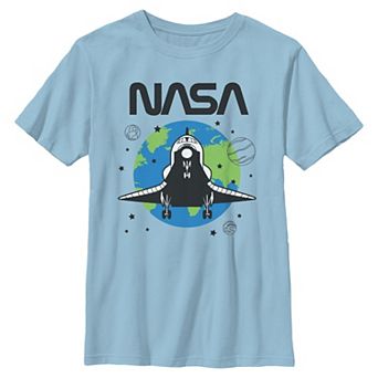 Boys 6-20 NASA Space Shuttle Graphic Tee