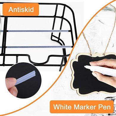 Great Ambitions 2-Pack, 1-Gallon Glass Drink Dispensers with Fruit Infuser & Stand