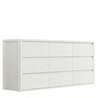 9 Drawer Dresser for Bedroom, Wide Modern Chest of Drawers for Living Room, Hallway, Entryway