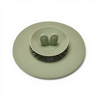 Silicone Bunny Ear Cup Lid Dustproof Insulated Drink Cover with Pop Up Vent Seal