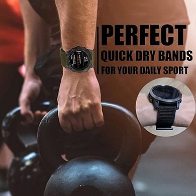 3-Pack Ultralight Nylon Sport Watch Band for Garmin