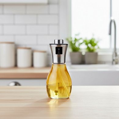 Oil Sprayer Bottle for Cooking with Fine Mist Spray Pump and Glass Container