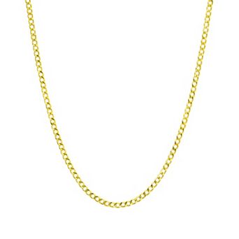 Forever 14K Gold Curb Chain Necklace