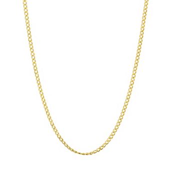Forever 14K Gold Curb Chain Necklace