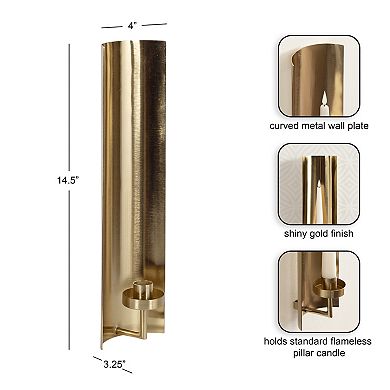 Taybron Metal Taper Wall Sconce