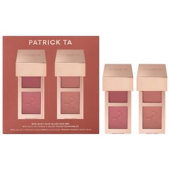 PATRICK TA Mini Must-Have Major Headlines Double-Take Creme & Powder Blush Duo Set