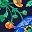 Navy Poppy Floral