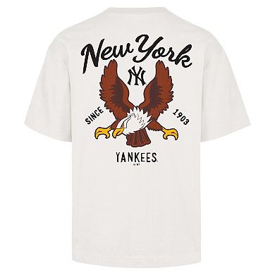 Men's '47 Cream New York Yankees Souvenir Eagle Foundation T-Shirt