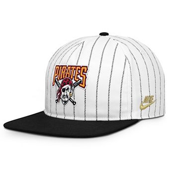 Men's Nike White/Black Pittsburgh Pirates Cooperstown Collection Pro Adjustable Hat