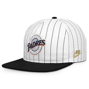 Men's Nike White/Black San Diego Padres Cooperstown Collection Pro Adjustable Hat