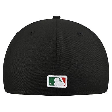 Men's New Era Black Los Angeles Dodgers Mexico 59FIFTY Fitted Hat