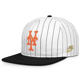 Men's Nike White/Black New York Mets Cooperstown Collection Pro Adjustable Hat