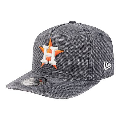 Men's New Era Navy Heather Houston Astros Denim Classic 19TWENTY Adjustable Hat
