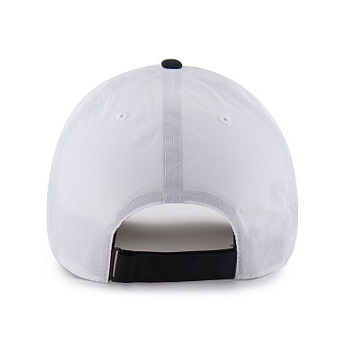 Men's '47 White/Black Pittsburgh Pirates Vista Mini Clean Up brrr Adjustable Hat