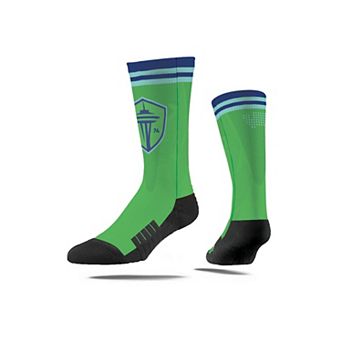 Unisex Strideline Seattle Sounders FC Jersey Hook Premium Crew Socks