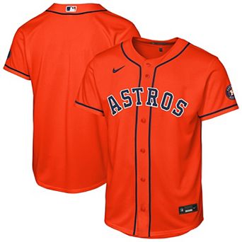 Youth Nike Orange Houston Astros Alternate Stadium Jersey
