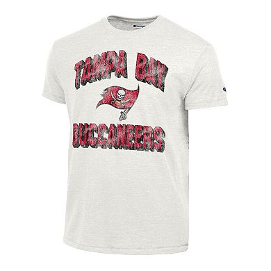 Men's Champion White Tampa Bay Buccaneers Ultimate Tri-Blend T-Shirt