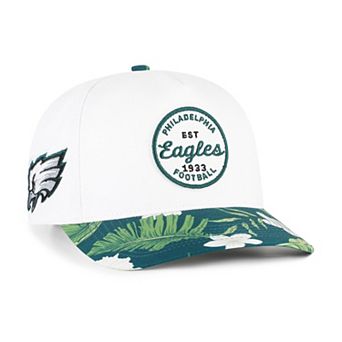 Men's '47 White/Midnight Green Philadelphia Eagles Beach Side Hitch Adjustable Hat