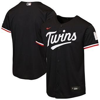 Youth Nike Black Minnesota Twins Alternate 2 Stadium Jersey