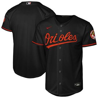 Youth Nike Black Baltimore Orioles Alternate Stadium Jersey