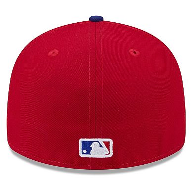 Men's New Era Red/Royal Texas Rangers 2026 Spring Training 59FIFTY Fitted Hat