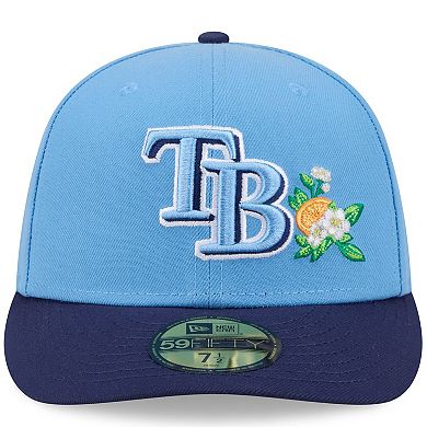 Men's New Era Light Blue/Navy Tampa Bay Rays 2026 Spring Training 59FIFTY Fitted Hat