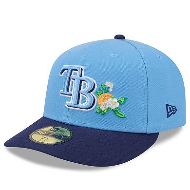 Men's New Era Light Blue/Navy Tampa Bay Rays 2026 Spring Training 59FIFTY Fitted Hat