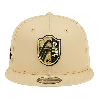 Men's New Era Sand St. Louis CITY SC 2026 Jersey Hook 9FIFTY Snapback Hat