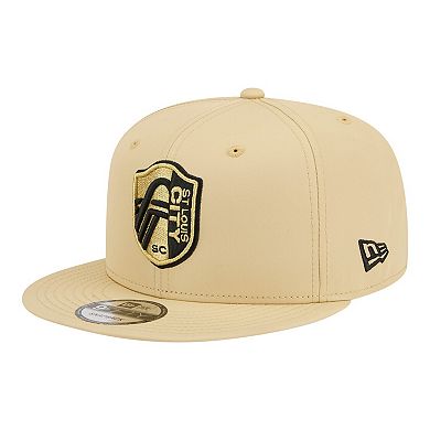 Men's New Era Sand St. Louis CITY SC 2026 Jersey Hook 9FIFTY Snapback Hat